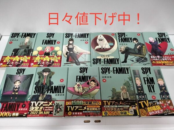 SPY FAMILY 11巻セット