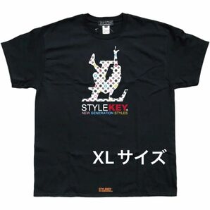 【STYLEKEY】 TECHNIQUE S/S TEE スタイルキー　tシャツ ブラック 大きいサイズ