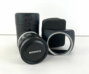 【SU372】 Konica コニカ カメラレンズ KONICA HEXANON AR 35㎜ F2.8 LENS MADE IN JAPAN 7154530 55φ レンズ 付属品付き 