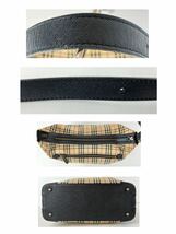 【STK4885】 BURBERRY バーバリー ノバチェック ワンショルダーバック 肩掛けカバン レザー レディース バック_画像4