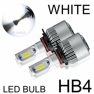 HB4 高輝度 LEDヘッドライト フォグランプ COBチップ 12V 8000Lm 6500K 2本 車検対応 ポン付け Hi/Lo 切替式