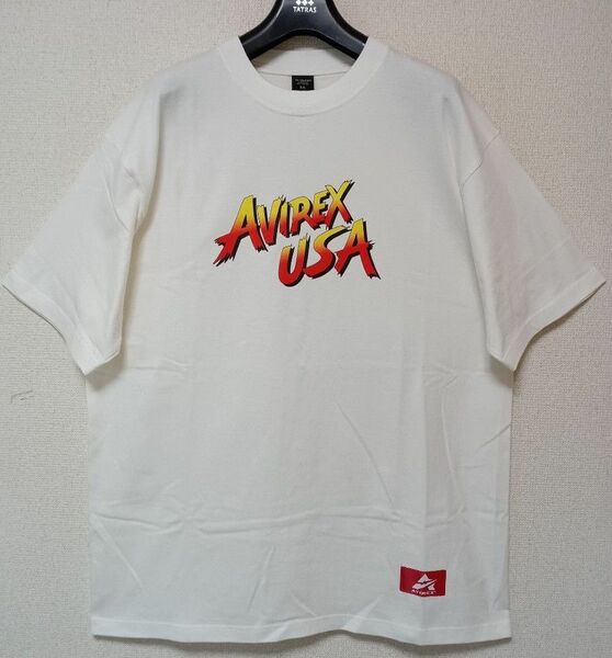 AVIREX×STREET FIGHTERコラボ新品未使用Tシャツ半袖ホワイトサイズXL