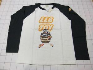 ◆Tシャツ 長袖 サイズ(S) Laundry(ランドリー) LLB TOY ラグラン袖◆新品 商品タグ付き 同梱可 リトル おもちゃ 黒ひげ