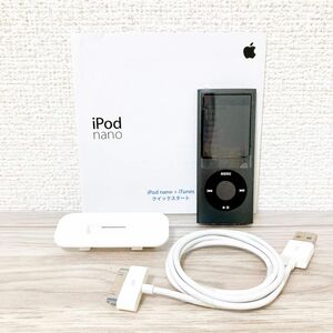 Apple（アップル）＊iPod nano 第4世代 ブラック 16GB セット