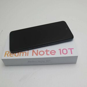 新品未使用 Redmi Note 10T A101XM アジュールブラック スマホ 白ロム あすつく 土日祝発送OK