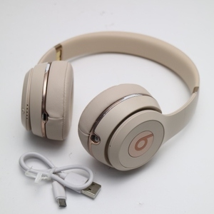 美品 Beats solo3 wireless MR3Y2PA/A マットゴールド ワイヤレスヘッドホン Beats あすつく 土日祝発送OK