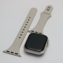 超美品 Apple Watch Series8 41mm GPS スターライト スマホ 中古あすつく 土日祝発送 即日発送_画像1