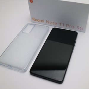 新品同様 SIMフリー Redmi Note 11 Pro 5G グラファイトグレー スマホ 白ロム 中古 あすつく 土日祝発送OK