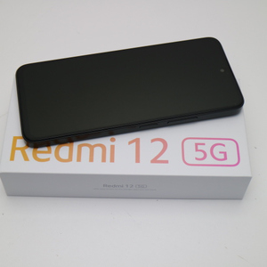 新品未使用 Redmi 12 5G XIG03 ミッドナイトブラック スマホ Xiaomi 即日発送 あすつく 土日祝発送OK