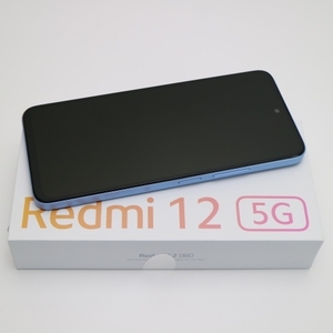 新品未使用 SIMフリー Redmi 12 5G 128GB スカイブルー スマホ Xiaomi 即日発送 あすつく 土日祝発送OK