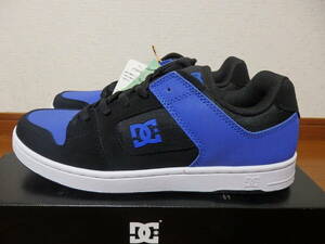 即決☆レア！限定！♪新品未使用 DC SHOES ＤＣシューズ スニーカー マンテカ ４ MANTECA 4 SN 27.5cm ブラック ブルー