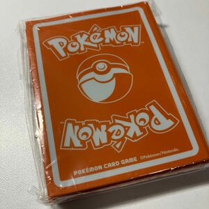 ポケモンカード　ポケカ　スリーブ　デッキシールド エクストラレギュレーションBOX モンスターボール オレンジ　新品未開封64枚