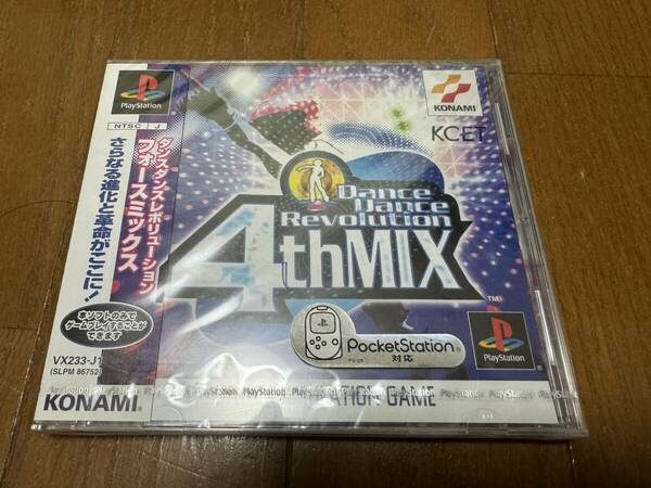 【新品】ダンスダンスレボリューション フォースミックス 4th MIX プレイステーション