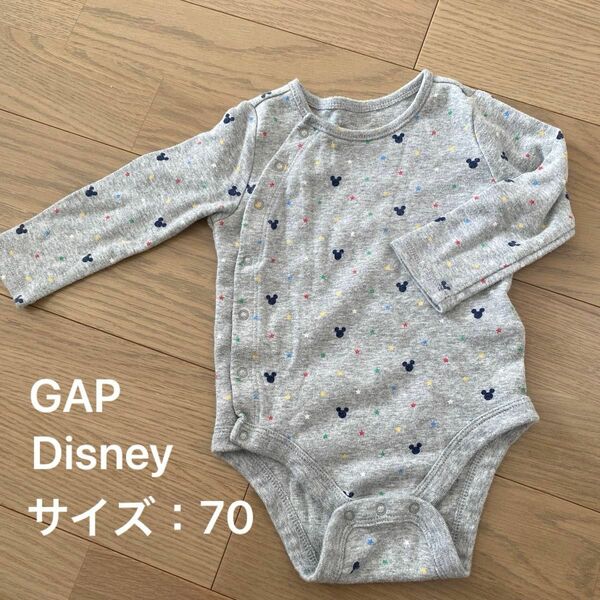 GAP ディズニー 長袖ロンパース 70