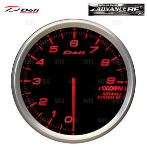 Defi Defi advance BF tachometer / engine tachometer red / umber red 0~9000RPM (DF10902