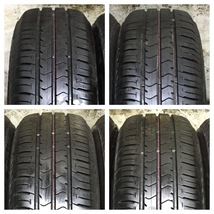 47 BRIDGESTONE ECOPIA NH100C 155/65R13 9分目 スズキ 日産オーメナント モコ MRワゴン アルト ワゴンＲ 等 *7345_画像2