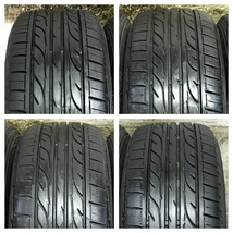 3 DUNLOP DIGI TYRE EC202 185/60R15 2020年製 9分目 アクア シエンタ フィールダー スペイド グレイス フィット シャトル 等 *7088_画像2