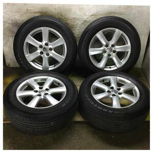 3 DUNLOP GRANDTREK ST30 225/65R17 8.5分目 トヨタ ヴァンガード RAV4 ハリアー 等 *7344