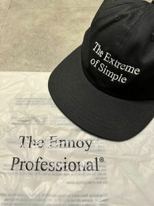 ennoy cotton cap ブラック　スタイリスト私物