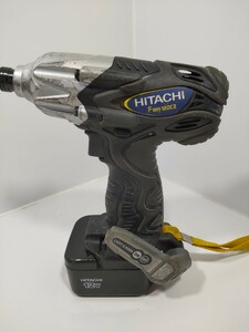 日立工機 HITACHI 充電式インパクトドライバ FWH 12DC2 電動工具 バッテリー2個 c34