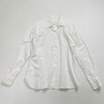 301 Maker's Shirt 鎌倉 メーカーズシャツ カマクラ ピンタック プリーツ 長袖 シャツ Xinjiang100 サイズ9 ドレスシャツ 日本製 40514Y_画像1