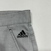 48 adidas GOLF アディダス ゴルフ ストレッチ スラックス パンツ サイズW79 ロゴ刺繍 スポーツ トレーニング メンズ 40501B_画像4