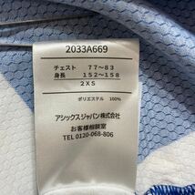 267 未使用 TOKYO 2020 東京オリンピック 半袖 ポロシャツ asics アシックス City Cast ボランティア ユニフォーム 東京五輪 青 白 40504C_画像9