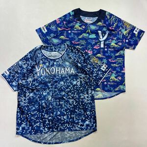 46 横浜DeNAベイスターズ スペシャルユニフォーム 2枚セット ベースボールシャツ YOKOHAMA STAR NIGHT 2018 2022 野球 40520T