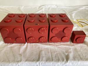 **[USED]LEGO GP-100 CD плеер RED qmpo проигрыватель рабочее состояние подтверждено нет пульта управления аудио редкий 120 размер 