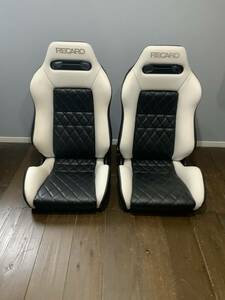 RECARO SR-3ベース 張替え品 2脚セット 使用2年 送料一脚こちら負担・一脚はご負担ください