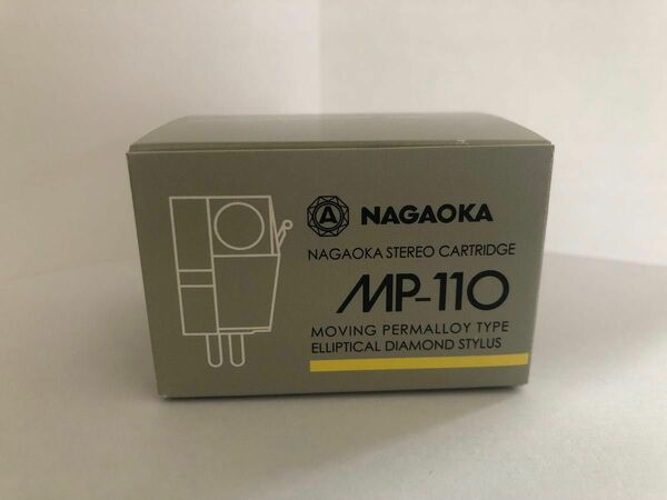 ★新品★ ナガオカ MP-110 MP型ステレオカートリッジ ヘッドシェル付き