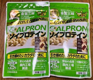 ソイプロテイン チョコレート味 250g 2個