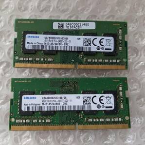 DDR4 4GB 2枚 2400 SODIMM の画像1