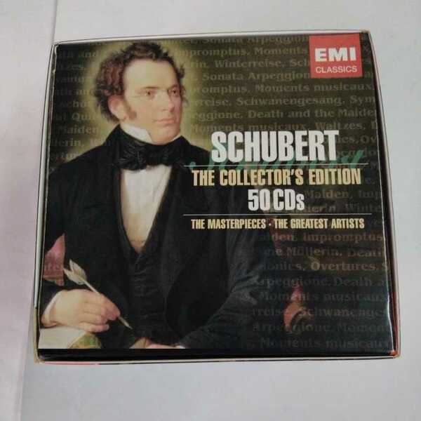 輸入盤CD50枚組BOXシューベルト全集/Schubert Collectors Edition/EMI一流演奏者勢揃!!メニューイン ディースカウ ツァハリアス