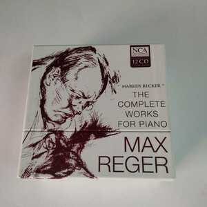 輸入盤CD/BOX 「マックス・レーガー／ピアノ作品全集」12CD「MAX REGER / THE COPLETE WORKS FOR PIANO」MARKUS BECKERマルクス・ベッカー