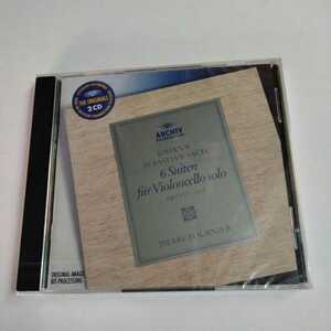 輸入盤　CD/2CD/ 「フルニエ / J.S.バッハ：無伴奏チェロのための6つの組曲」～未開封　　PIERRE FOURNIER