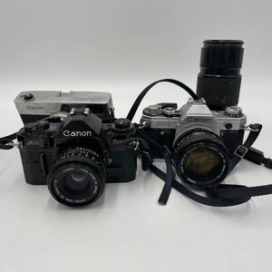 Canon キヤノン フィルムカメラ まとめ売り A-1 AE-1 canonet ボディ レンズセット