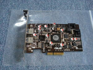  used ASUS USB U3S6 USB3.0 SATA 6G PCIe interface card junk treatment 
