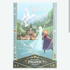 ディズニーシー　ファンタジースプリングス　アナと雪の女王　ポストカード