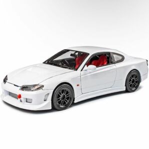 ウィリー 1/24 ニッサン シルビア S-15 ホワイト ダイキャストカー 完成品 22485NS-W White