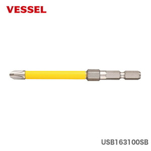 〈ベッセル〉電ドラボール替えビットスパナ掛け付 +3x100mm　USB163100S8