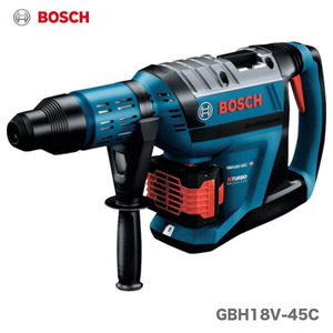 Bosch Professional (ボッシュ) 18V コードレスハンマードリル (バッテリーProCORE18V12.0Ahｘ2個、充電器GAL18V-160C、ケース付) GBH18V-45C