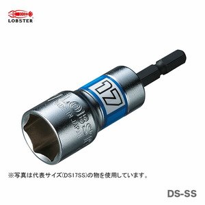 〈ロブテックス〉電ドルソケット　ショート6角　DS24SS 【オススメ】