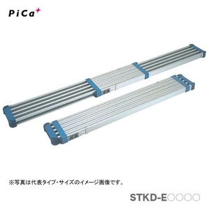 【代引不可】【オススメ】〈ピカ〉両面使用型伸縮足場板　STKD-E2823【大型・重量物】事前お問い合わせ品