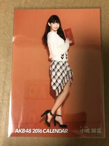 AKB48 小嶋陽菜 2016 CALENDAR 楽天特典 生写真 外付け カレンダー