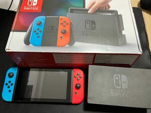 Nintendo Switch ネオンブルー ネオンレッド ニンテンドースイッチ 中古 ゲームおまけ