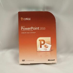 00317B 【正規品】【中古】 Microsoft Office PowerPoint 2010 マイクロソフト パワーポイント2010　プレゼンテーションソフトウェア