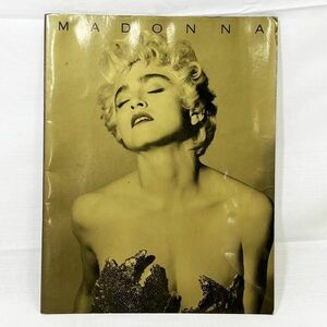 03465 【中古】Madonna マドンナ 日本公演 ツアー パンフ Who's That Girl World Tour JAPAN 1987 フーズザットガール・ワールドツアー