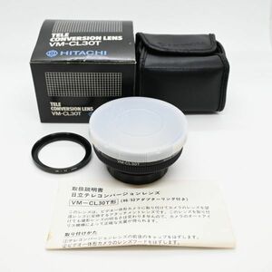 03561 [ used ] Hitachi ma Stax tere conversion lens VM-CL30T video camera for TELE CONVERSION LENS HITACHI