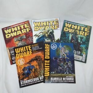 03914 【中古】 雑誌 WHITE DWARF 5冊 セット 英語版 Games Workshop English ver. WARHAMMER 40000 magazine ウォーハンマー 40k